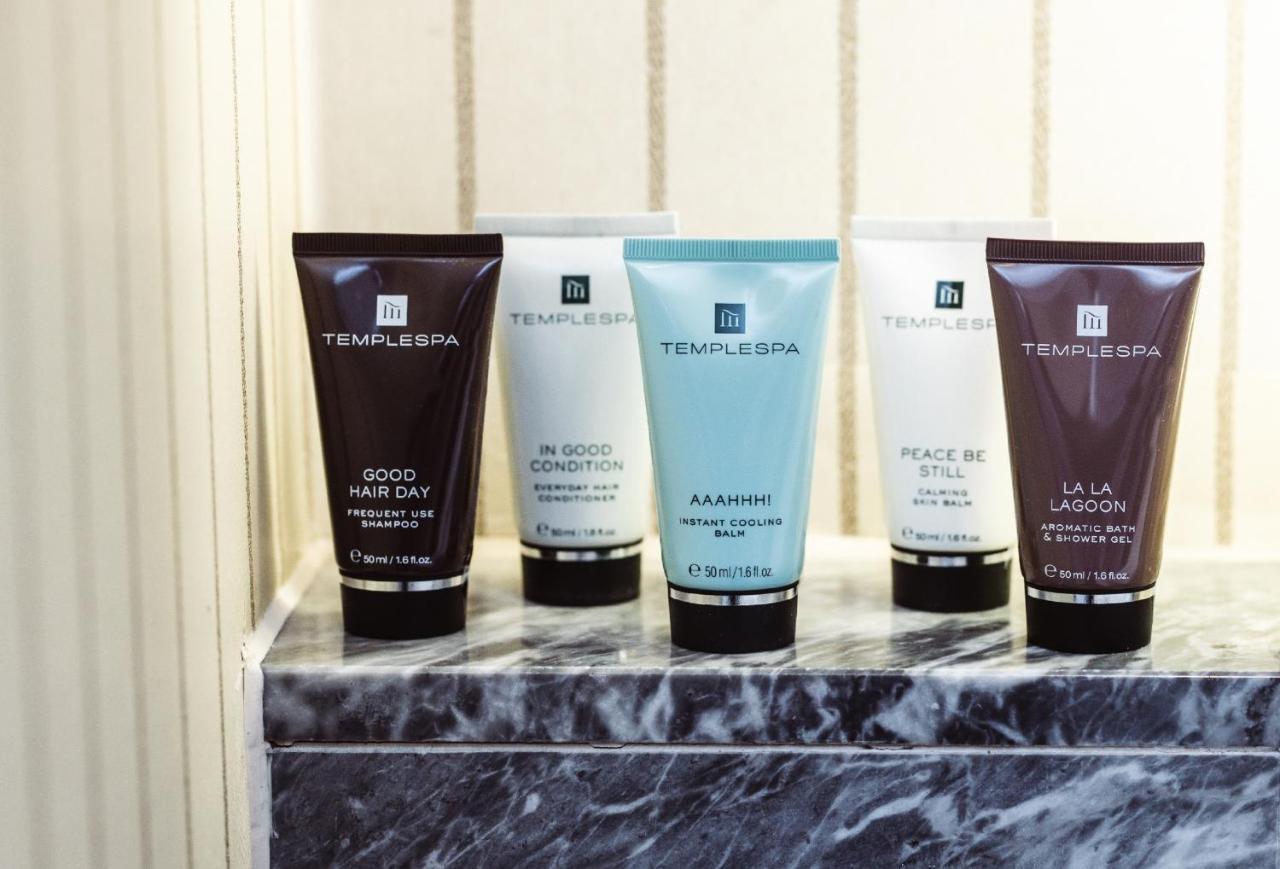 The Capital Hotel, Apartments & Townhouse London Kültér fotó Temple Spa products